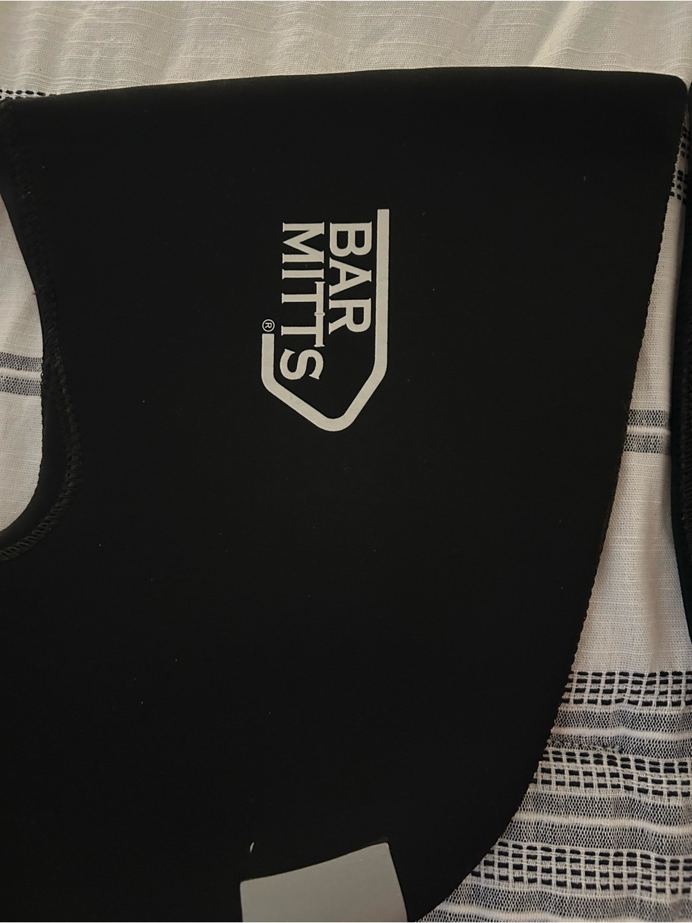 Bar Mitts Neoprene Handlebar Covers in Black - Picture 3 of 5
